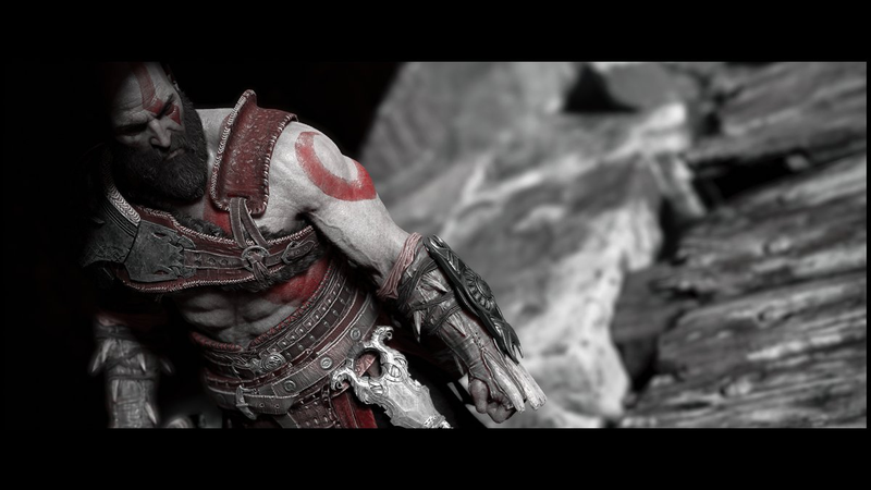 Illustration for article titled Players Are Using God of War's Photo Mode To Turn Kratos Into A Goofball
